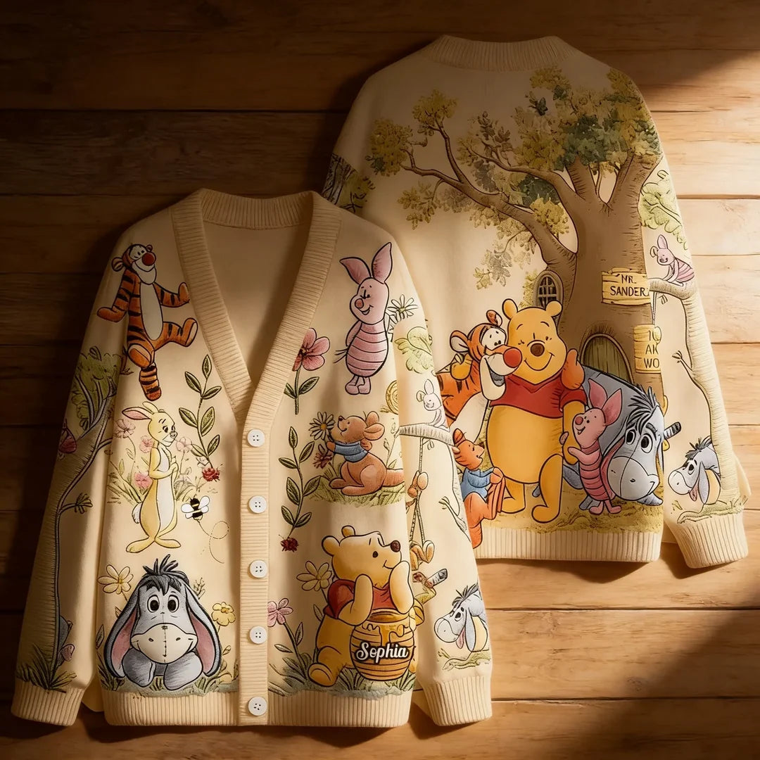 Loves Honey Bear 100th Anniversary - Cardigan Sweater TC100083
