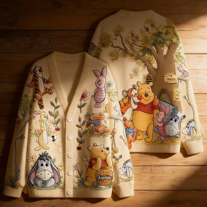 Loves Honey Bear 100th Anniversary - Cardigan Sweater TC100083