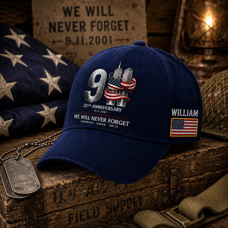 American Never Forget - Personalized Classic Cap GSCC200001