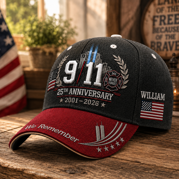 25 Years of Cherished Memories - Personalized Classic Cap VT100017
