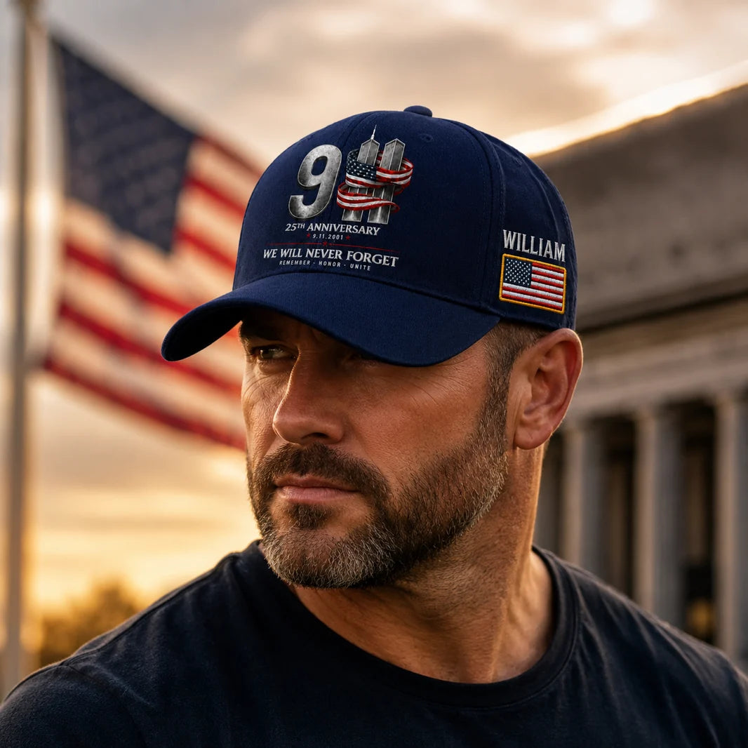 American Never Forget - Personalized Classic Cap GSCC200001