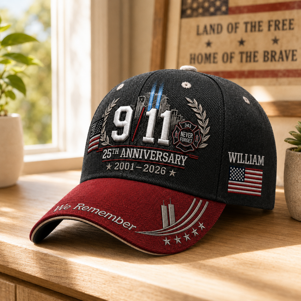 25 Years of Cherished Memories - Personalized Classic Cap VT100017