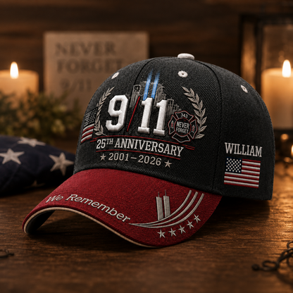 25 Years of Cherished Memories - Personalized Classic Cap VT100017
