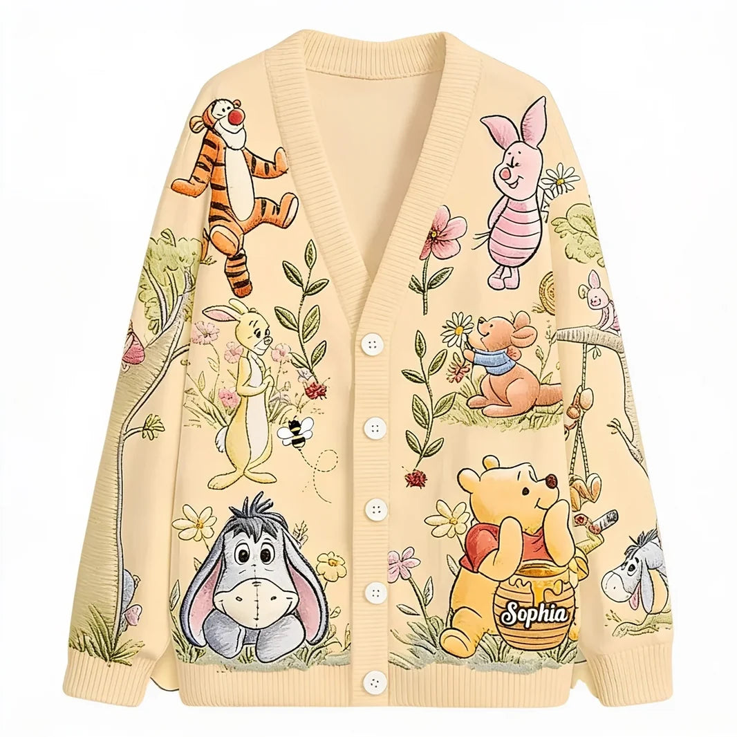 Loves Honey Bear 100th Anniversary - Cardigan Sweater TC100083
