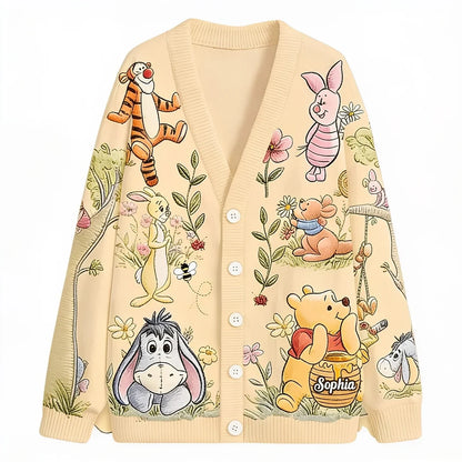 Loves Honey Bear 100th Anniversary - Cardigan Sweater TC100083