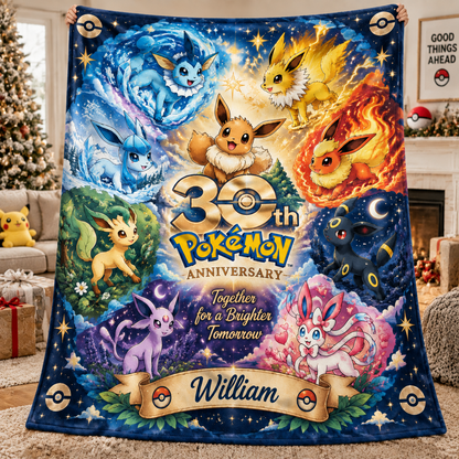 30th Anniversary Legacy of Wonder - Personalized Blanket TC100154
