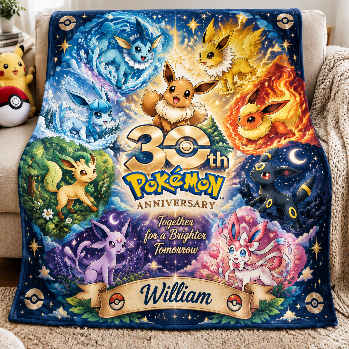 30th Anniversary Legacy of Wonder - Personalized Blanket TC100154