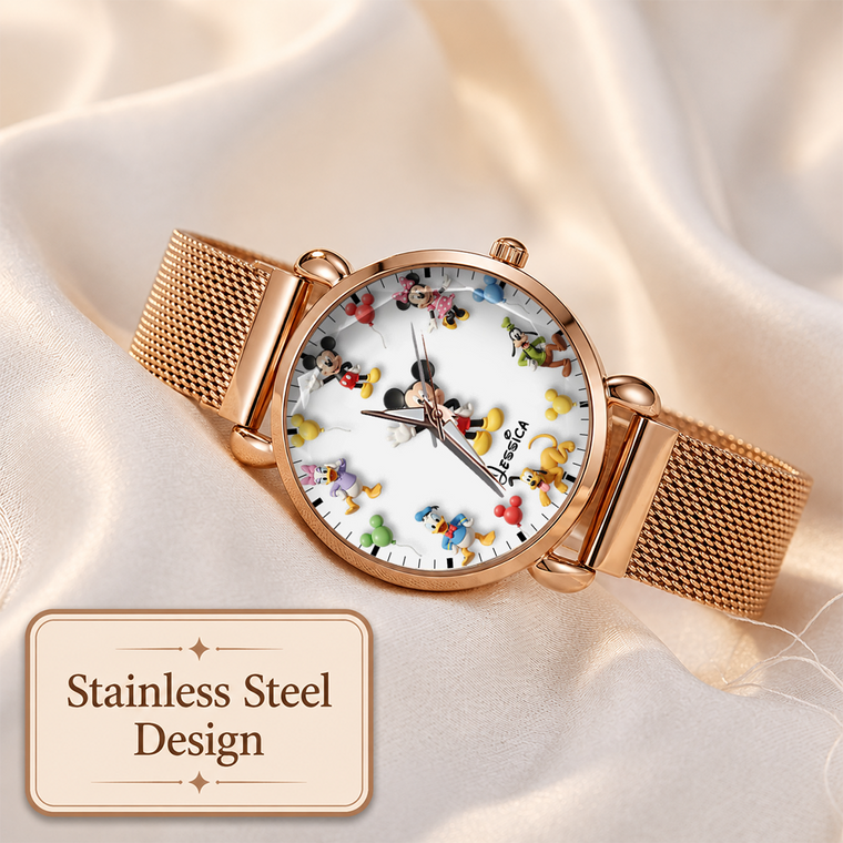 Mouse Magical Moments - Personalized Women's Wrist Watch KN100249