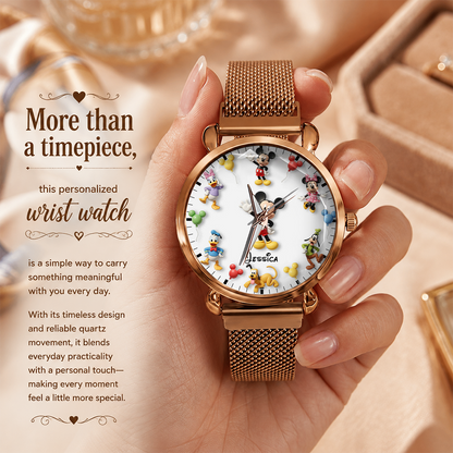 Mouse Magical Moments - Personalized Women's Wrist Watch KN100249