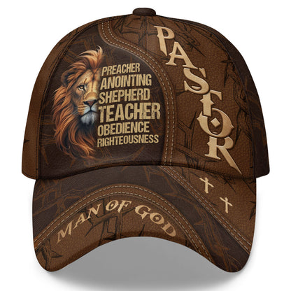 For My Pastor - Personalized Classic Cap