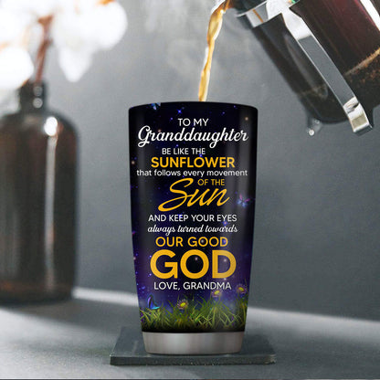 Faith-Inspired Gift for Granddaughter - Stainless Steel Tumbler