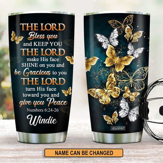 Faith-Inspired Gift for Women - Personalized Stainless Steel Tumbler