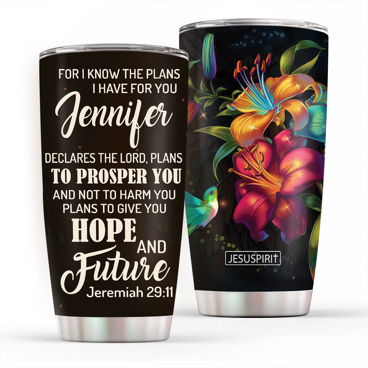 Hope and Future - Personalized Stainless Steel Tumbler