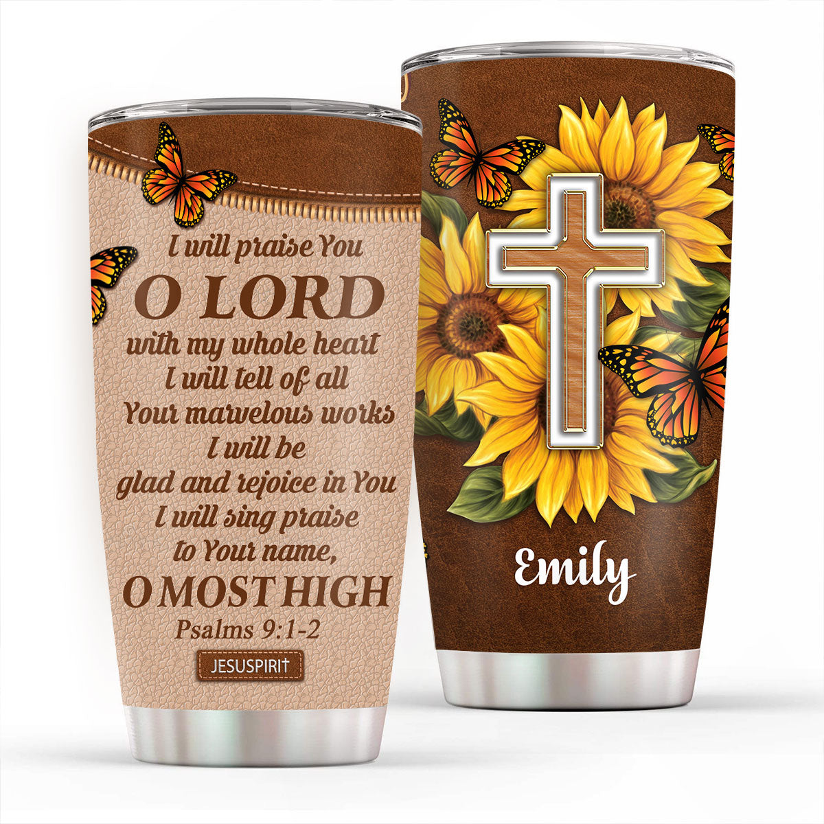 Rejoice in You - Christian Stainless Steel Tumbler 20oz