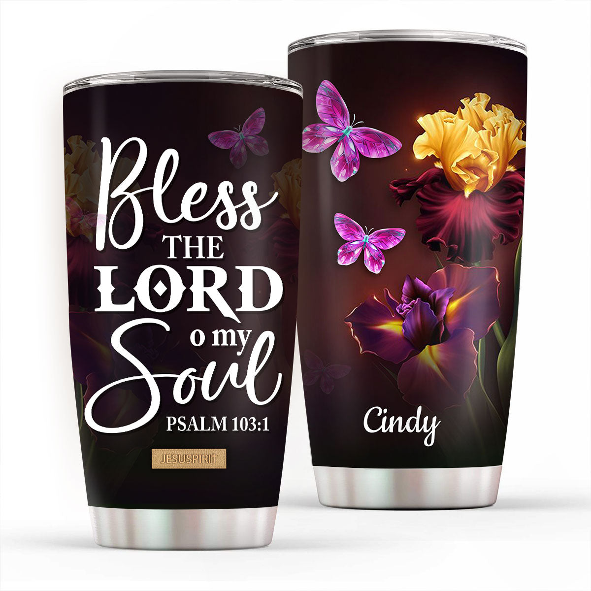 Bless The Lord O My Soul - Personalized Stainless Steel Tumbler