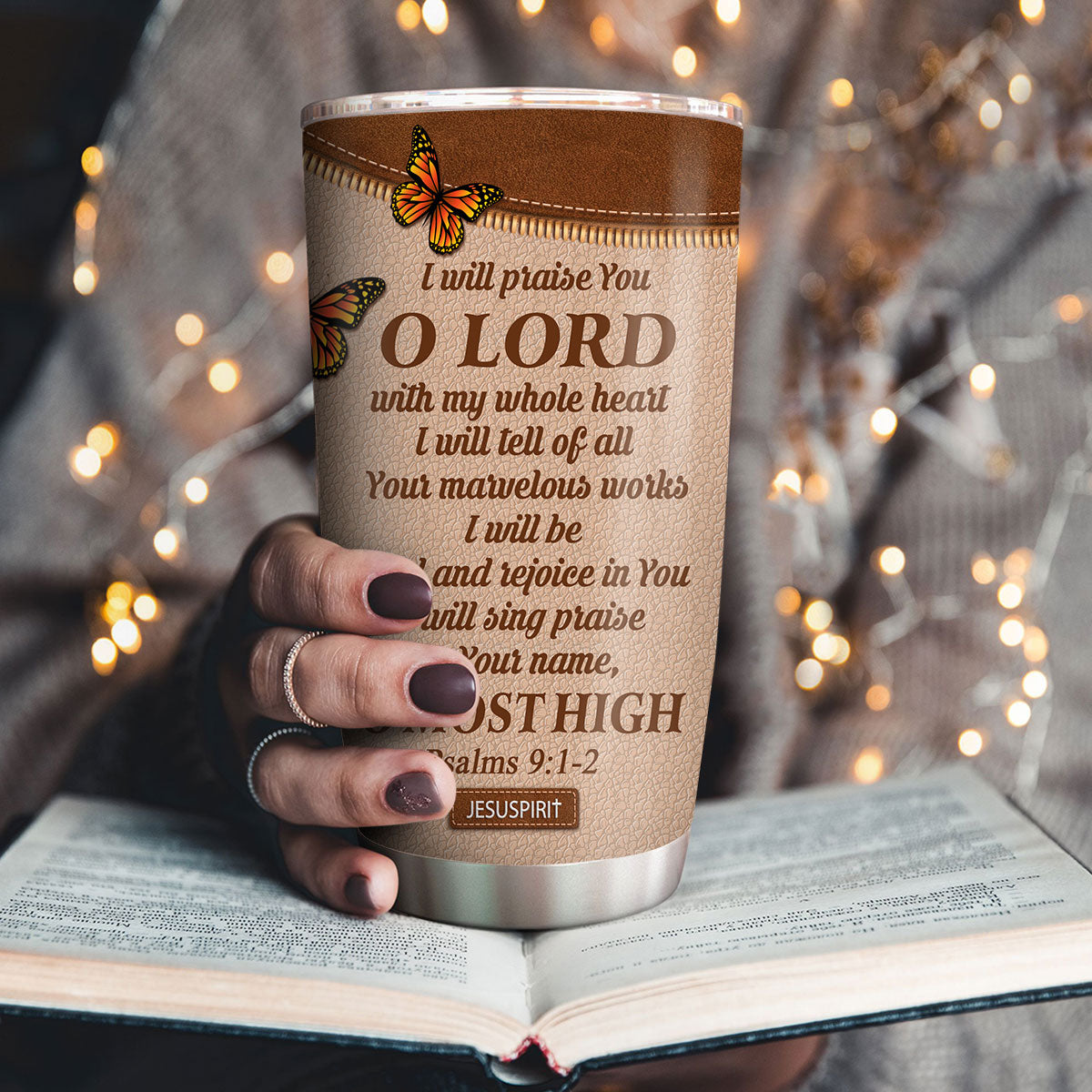 Rejoice in You - Christian Stainless Steel Tumbler 20oz