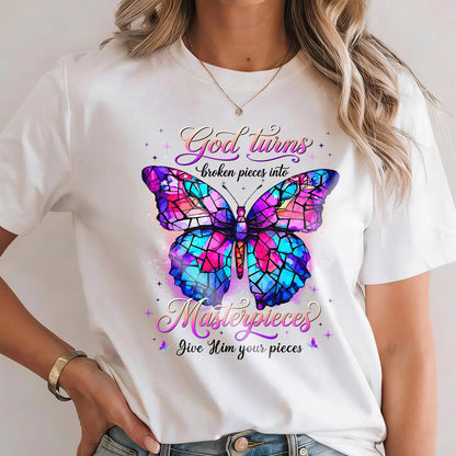 Broken Pieces - 2D Unisex T-shirt GMJSTS200007
