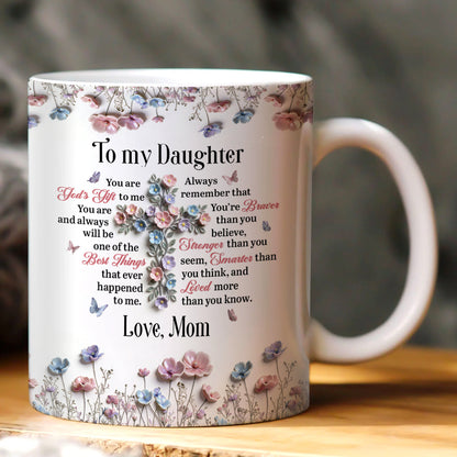 You Are Loved More Than You Know - Personalized Ceramic Coffee Mug