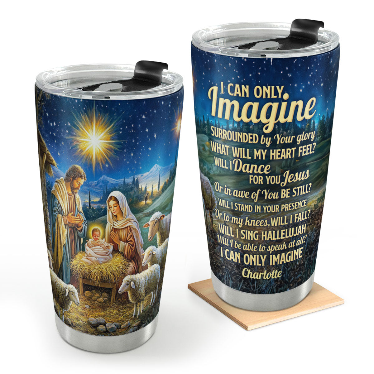 Faith - Personalized Stainless Steel Tumbler