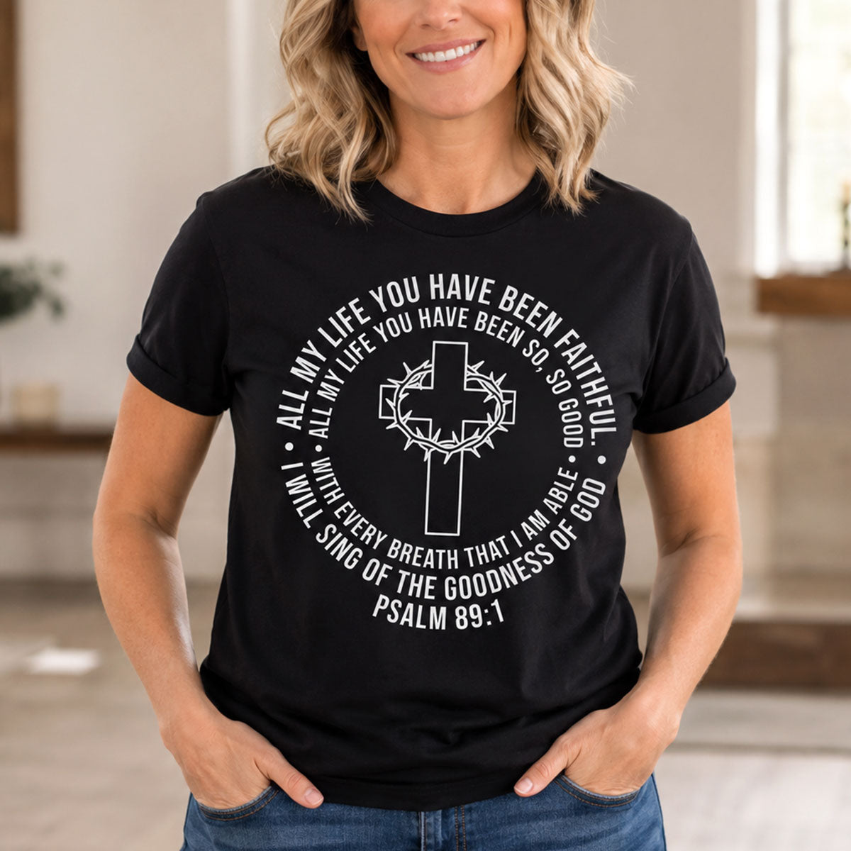 Psalm 23:1 - Unisex T-shirt GMJSTS200012