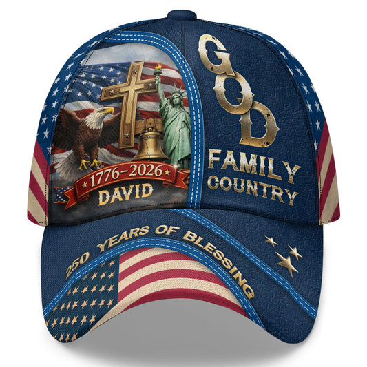 God Family Country - Personalized Classic Cap