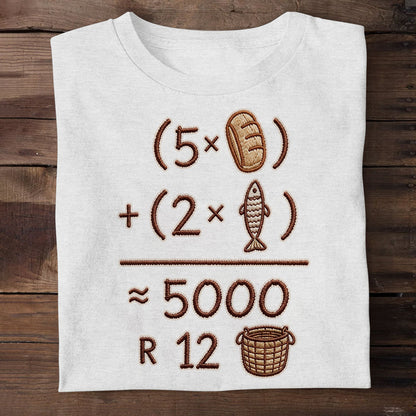 God Does Math His Way - 2D Unisex T-shirt GMJSTS200004