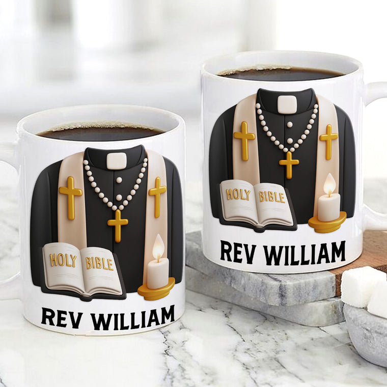 Inspirational Scripture - Personalized Ceramic Coffee Mug