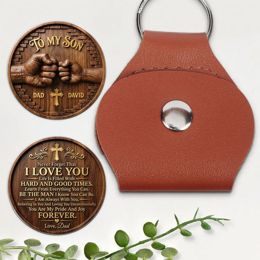 Be The Man I Know You Can Be - Personalized Pocket Hug - Gift for Son from Dad