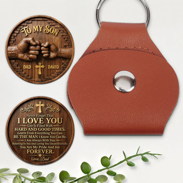 Be The Man I Know You Can Be - Personalized Pocket Hug - Gift for Son from Dad