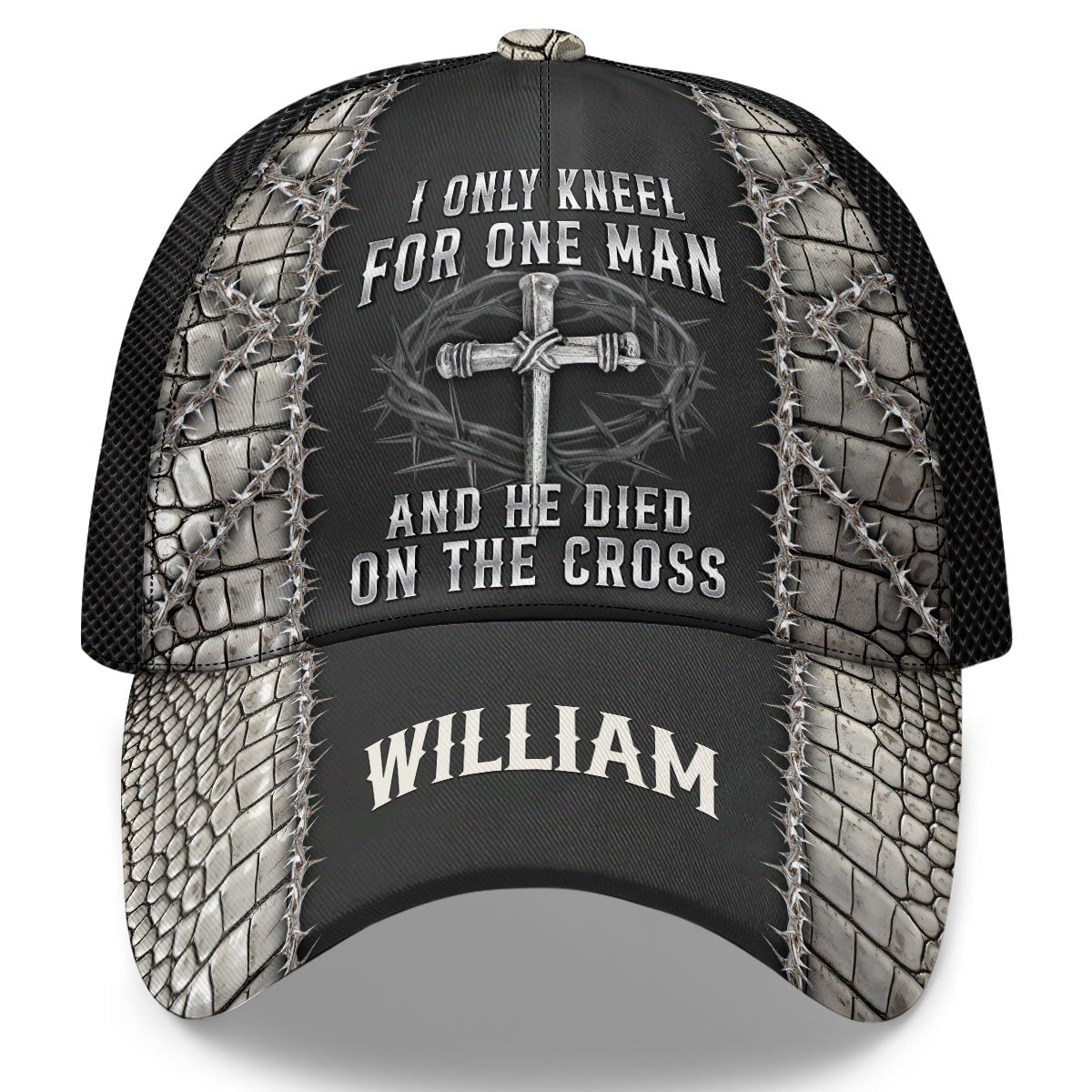 I Only Kneel For One Man - Personalized Classic Cap