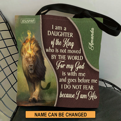 For My God Is With Me - Personalized Tote Bag GTTJS10118