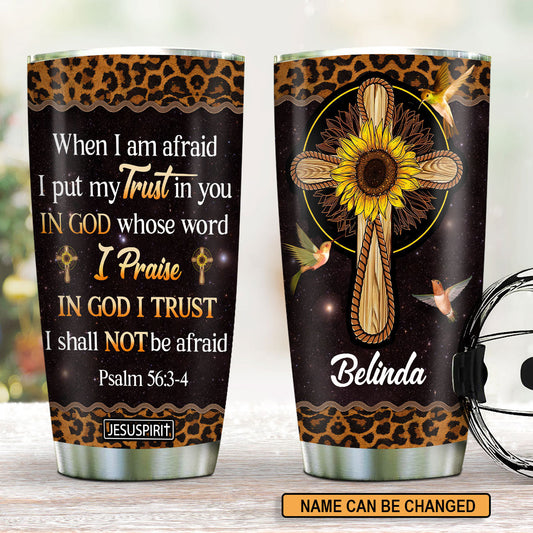 Trust in God - Personalized Stainless Steel Tumbler