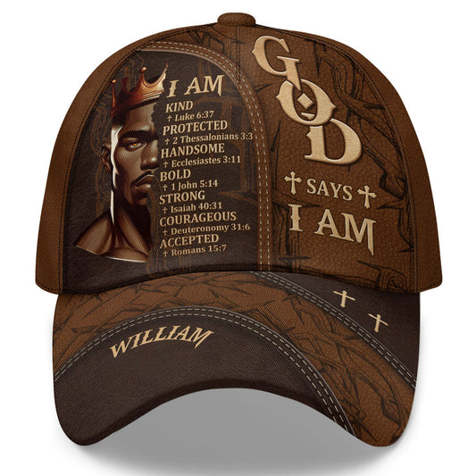 Faith-Inspired - Personalized Classic Cap for Men