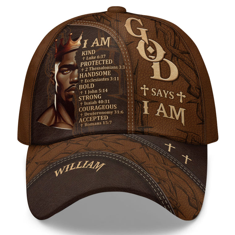 Faith-Inspired - Personalized Classic Cap for Men