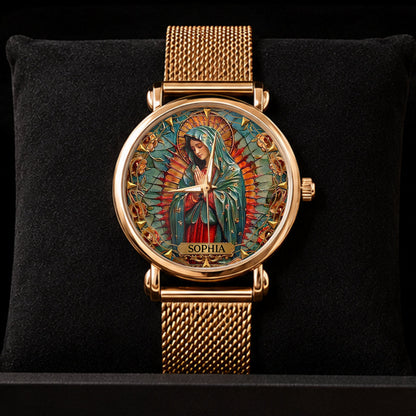 Our Lady Of Guadalupe - Personalized Women's Wrist Watch TC100020
