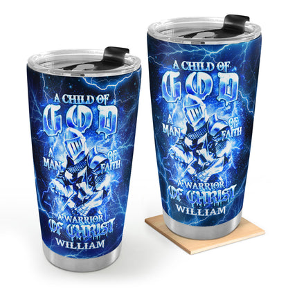 Child Of God - Personalized Stainless Steel Tumbler