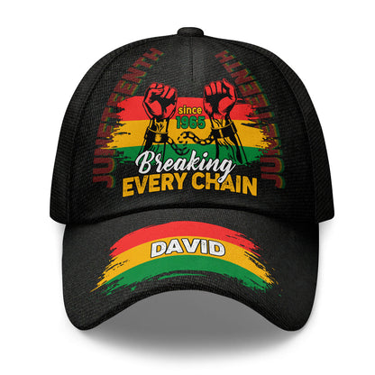 Breaking Every Chain - Personalized Classic Cap