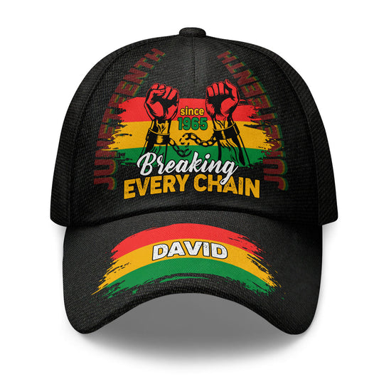 Breaking Every Chain - Personalized Classic Cap