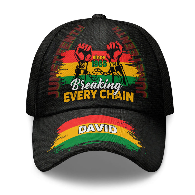 Breaking Every Chain - Personalized Classic Cap