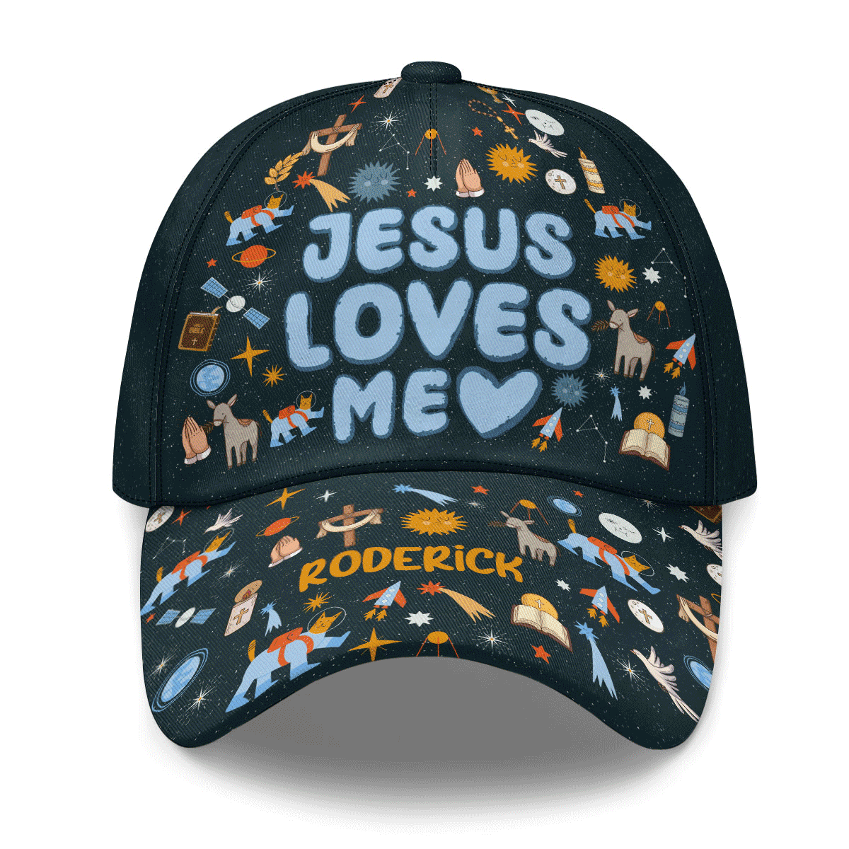 Jesus Loves Me - Personalized Classic Cap