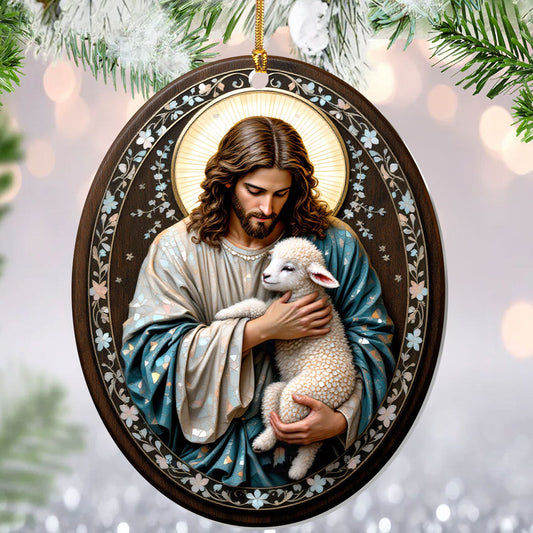 The Good Shepherd - Acrylic Ornament - Christian Home Decor GOJS10299