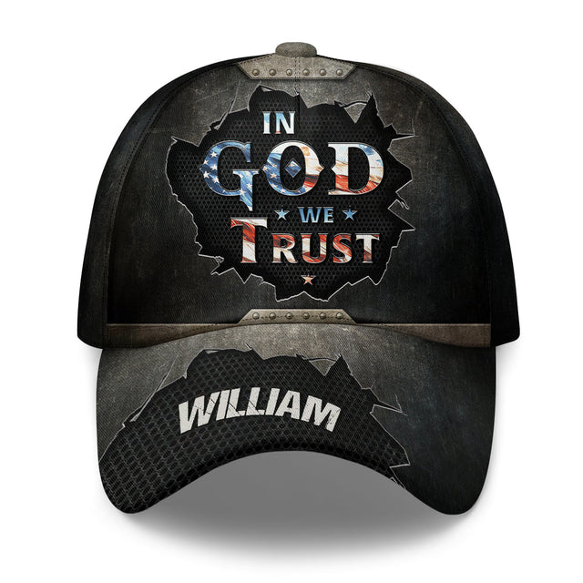 In God We Trust - Personalized Classic Cap GOTPJS10083