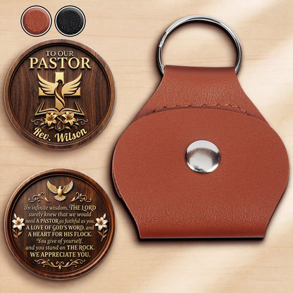 To Our Pastor in Infinite Wisdom - Personalized Christian Keepsake