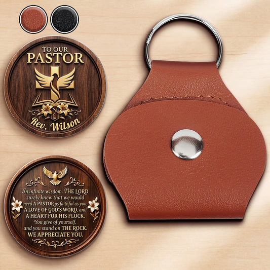 To Our Pastor in Infinite Wisdom - Personalized Christian Keepsake