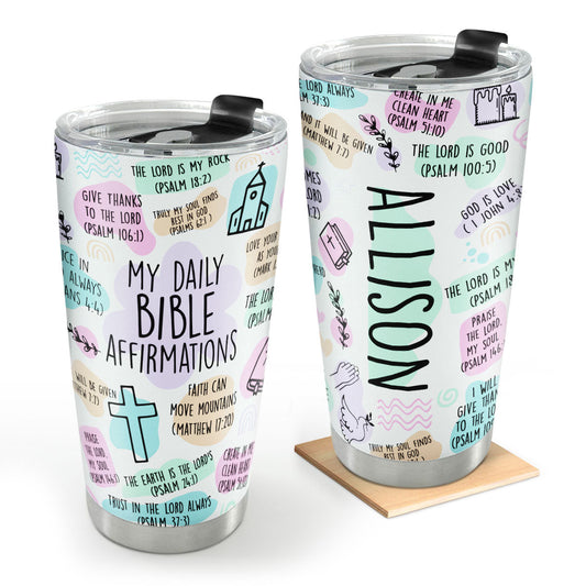Faithful Drinkware - Personalized Stainless Steel Tumbler GSTJS10212