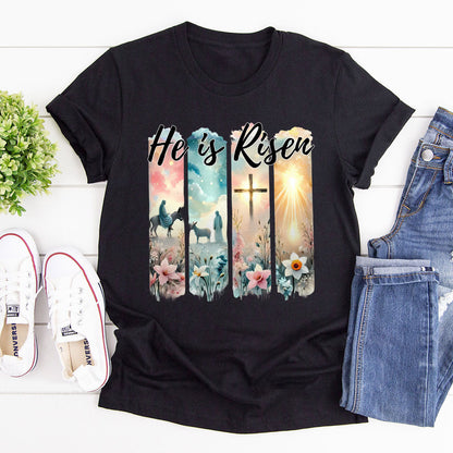 He Is Risen - 2D Unisex T-shirt GMJSTS200094