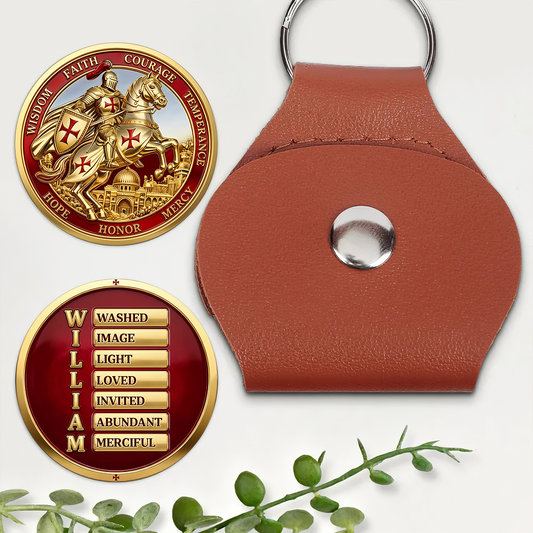 Honor The Warrior - Personalized Pocket Hug Keepsake - Gift for Veteran