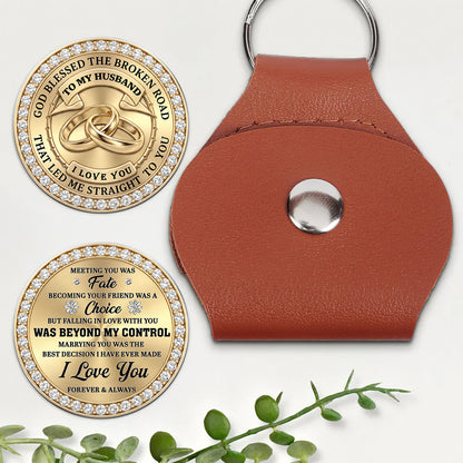 Blessed Road To You - Personalized Pocket Hug for Him