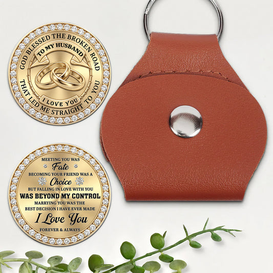 Blessed Road To You - Personalized Pocket Hug for Him