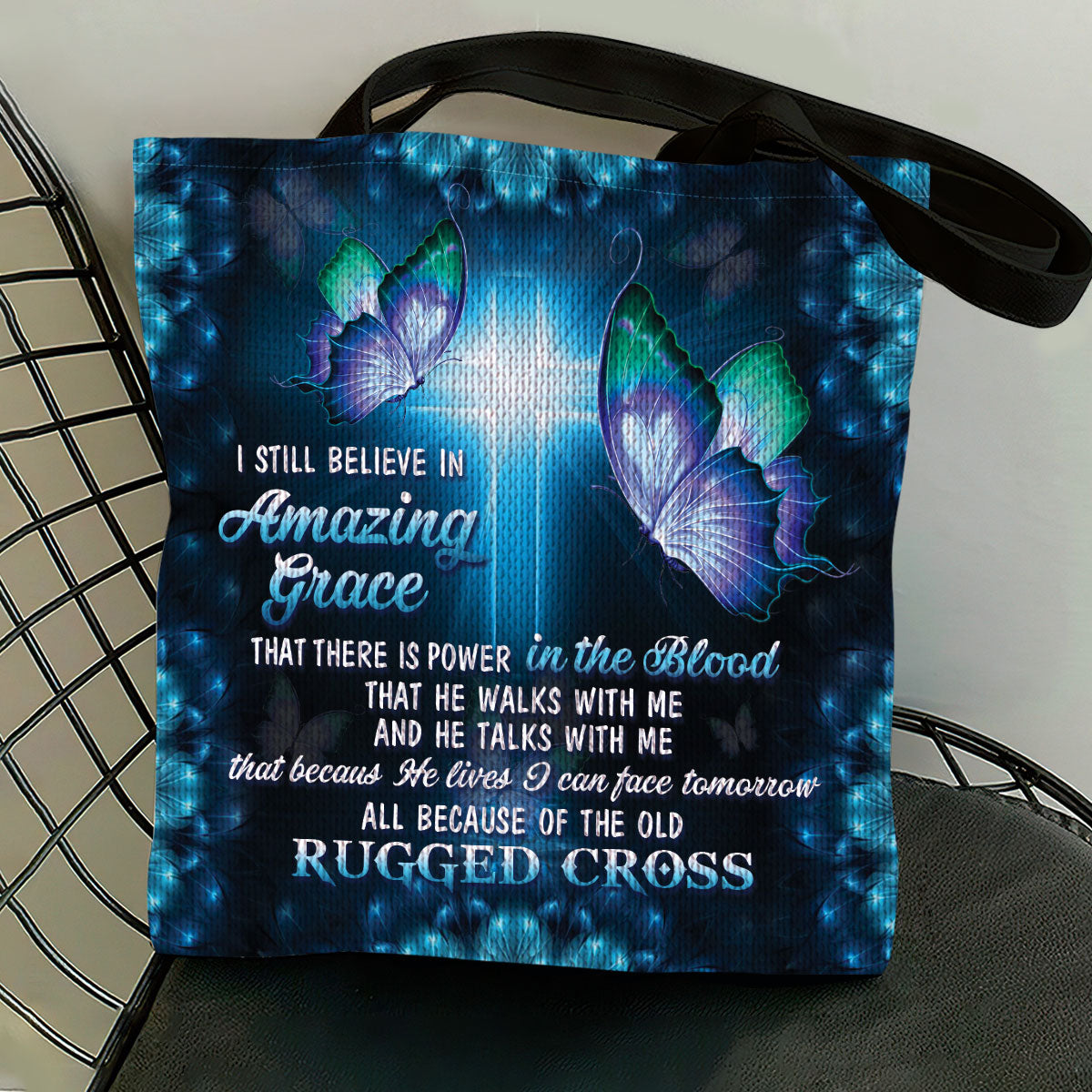 I Still Believe In Amazing Grace - Butterfly Tote Bag - Gift For Her GTTJS10339